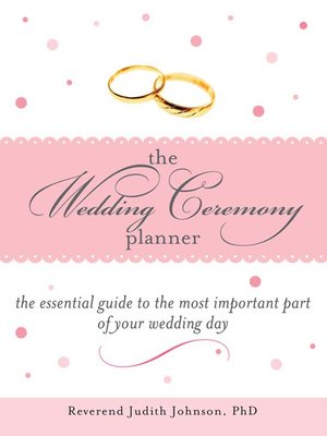 The Wedding Ceremony Planner - ebook